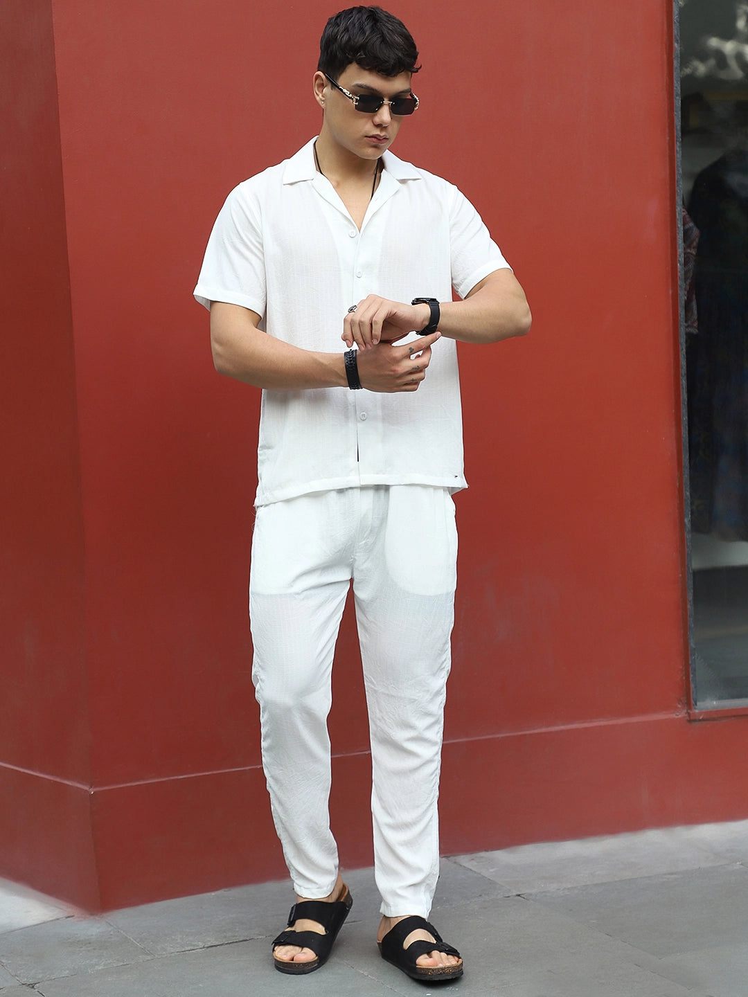 Linen Atlantis White Co Ord Set