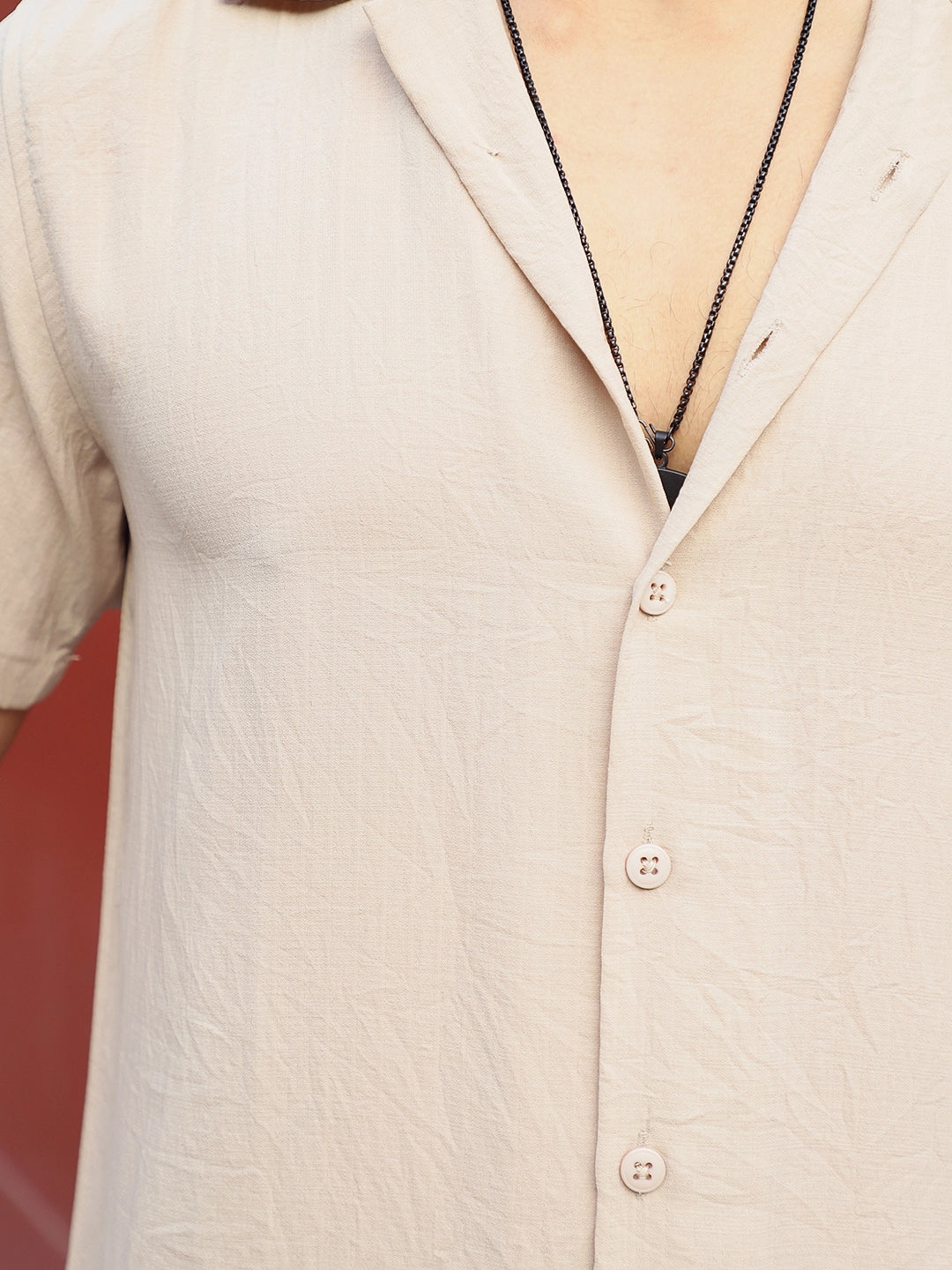 Linen Atlantis Beige Co Ord Set
