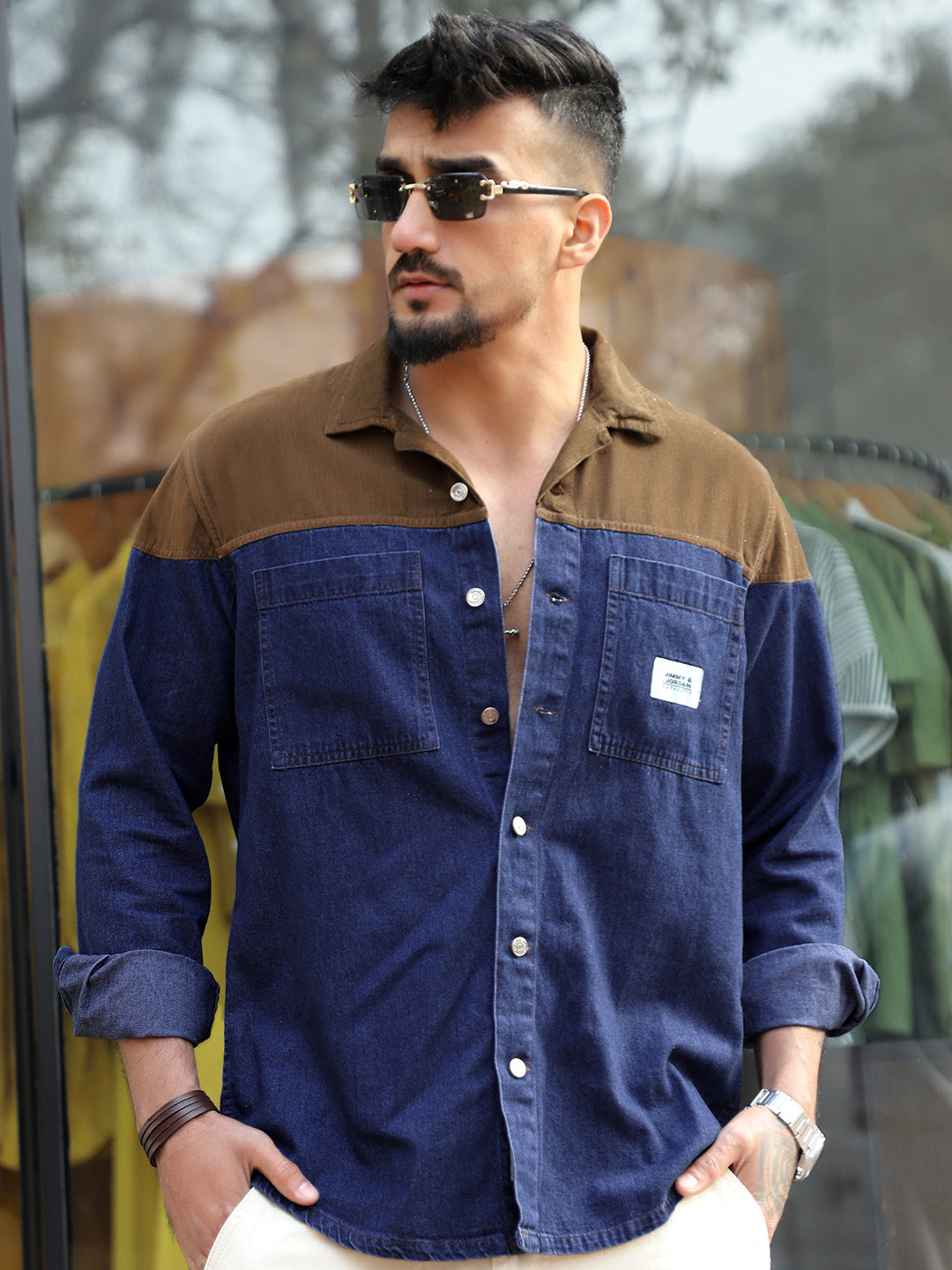 Tidebreak Marine Blue Denim Shirt