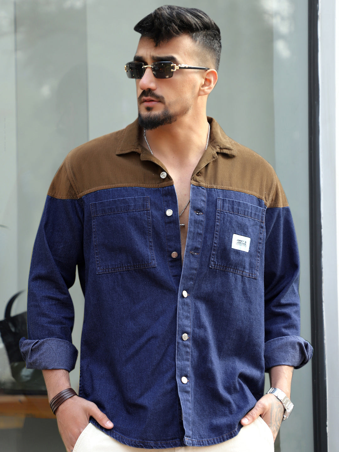 Tidebreak Marine Blue Denim Shirt