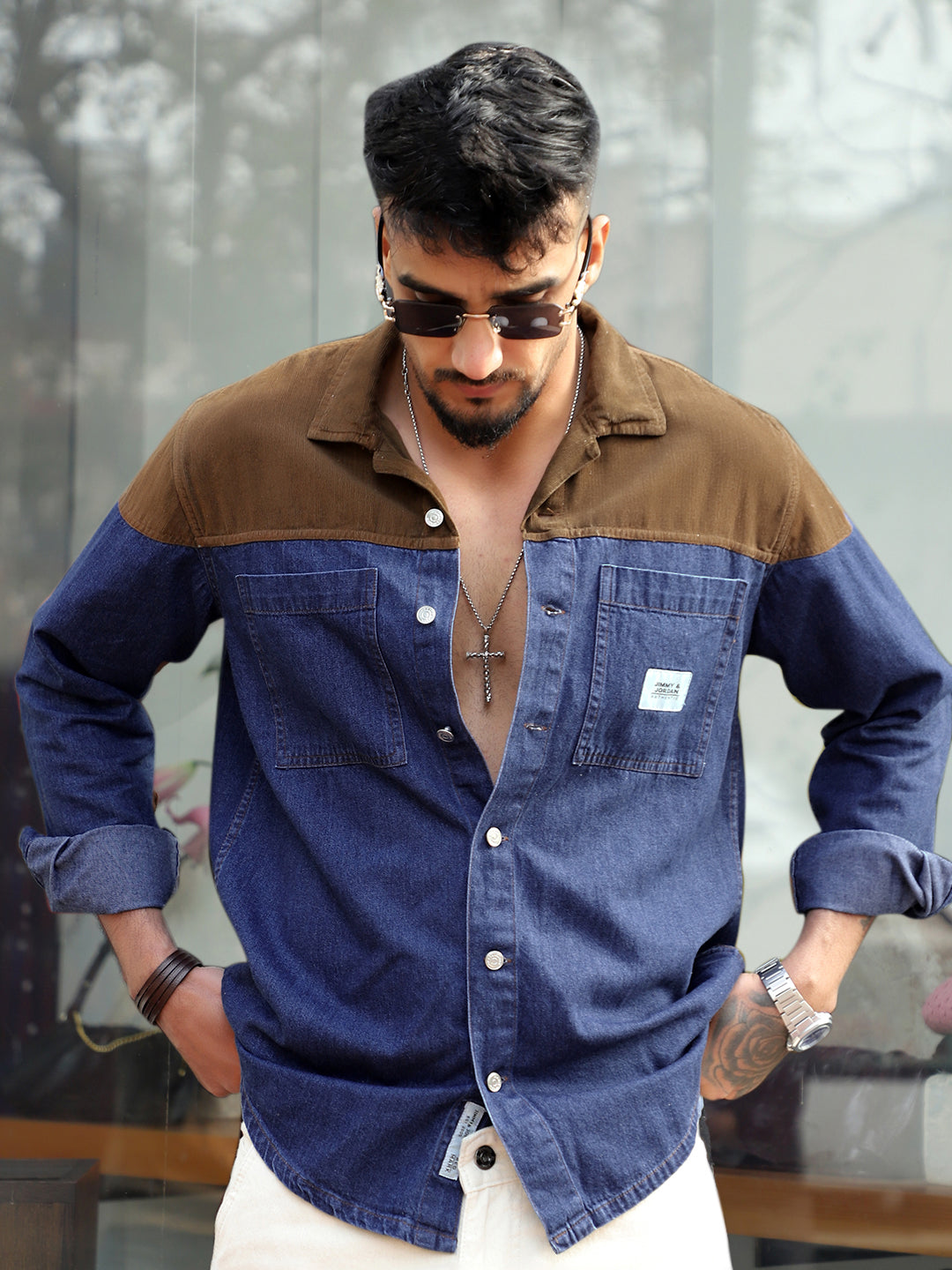 Tidebreak Marine Blue Denim Shirt