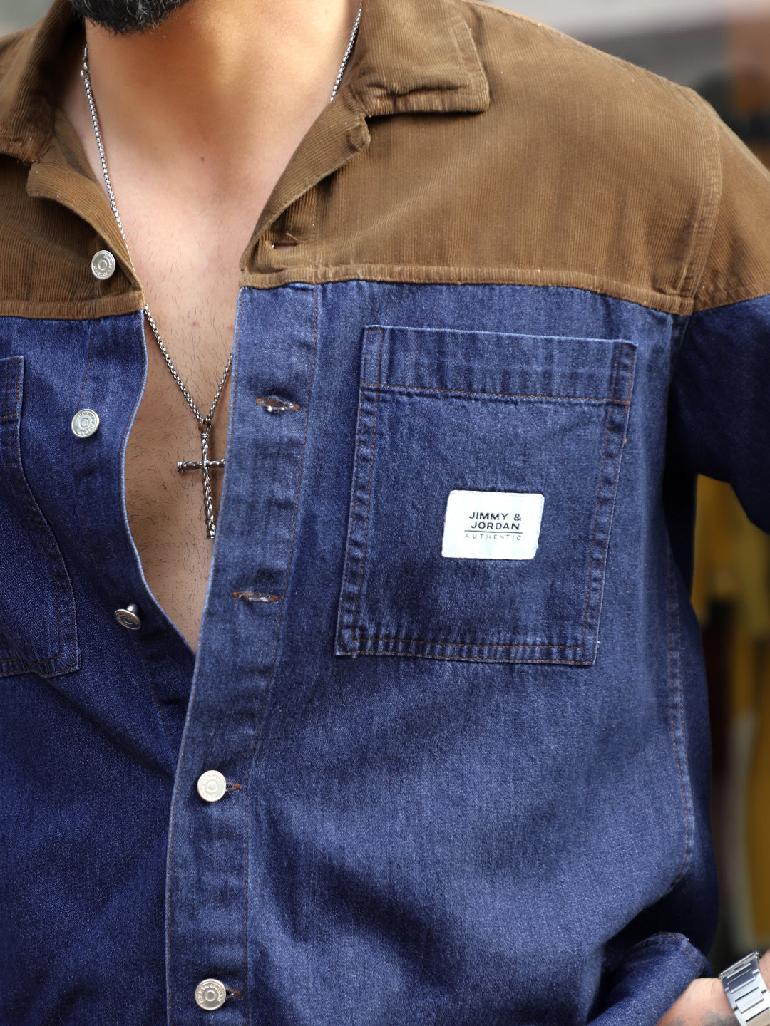 Tidebreak Marine Blue Denim Shirt