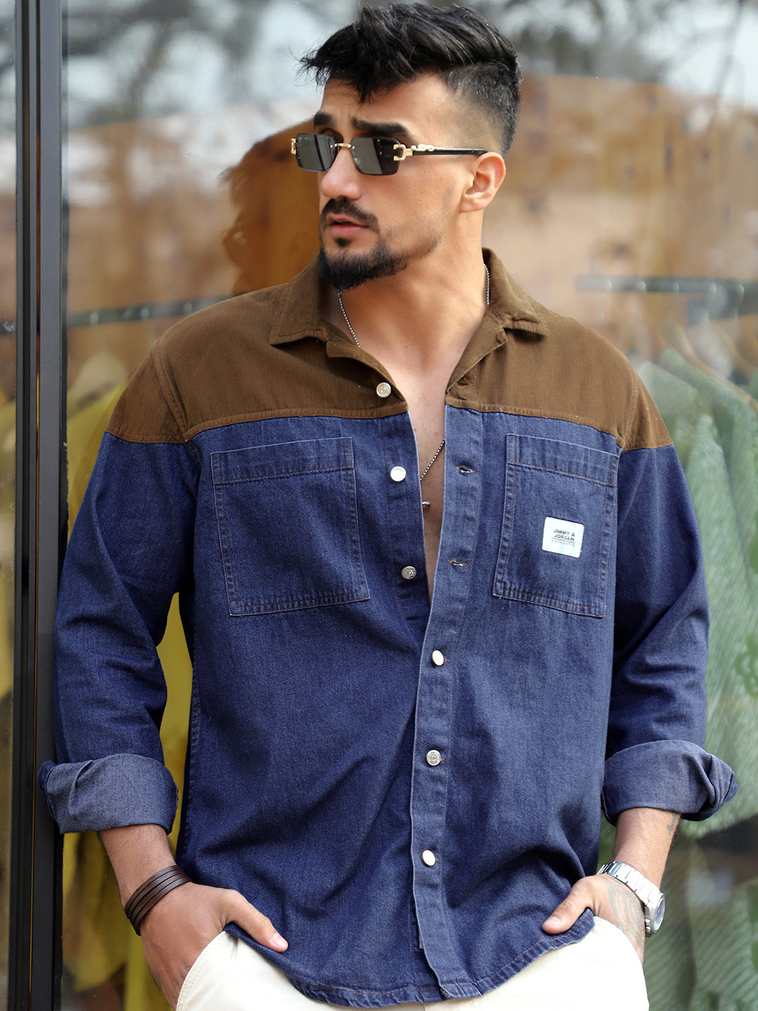 Tidebreak Marine Blue Denim Shirt