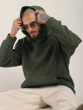 Savoy Streetwear Green Oversized Hoodie