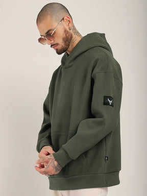 Savoy Streetwear Green Oversized Hoodie