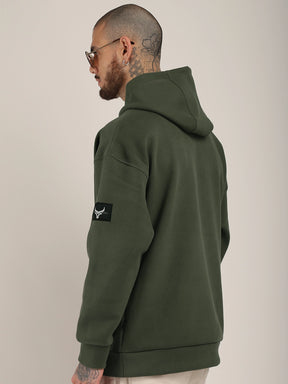 Savoy Streetwear Green Oversized Hoodie