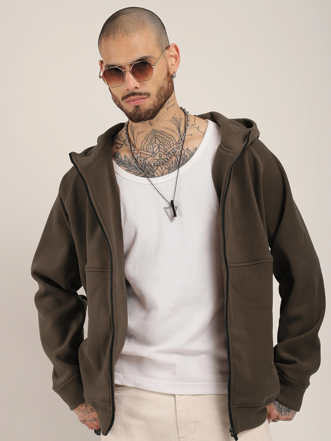 Zipper Hoodie Men