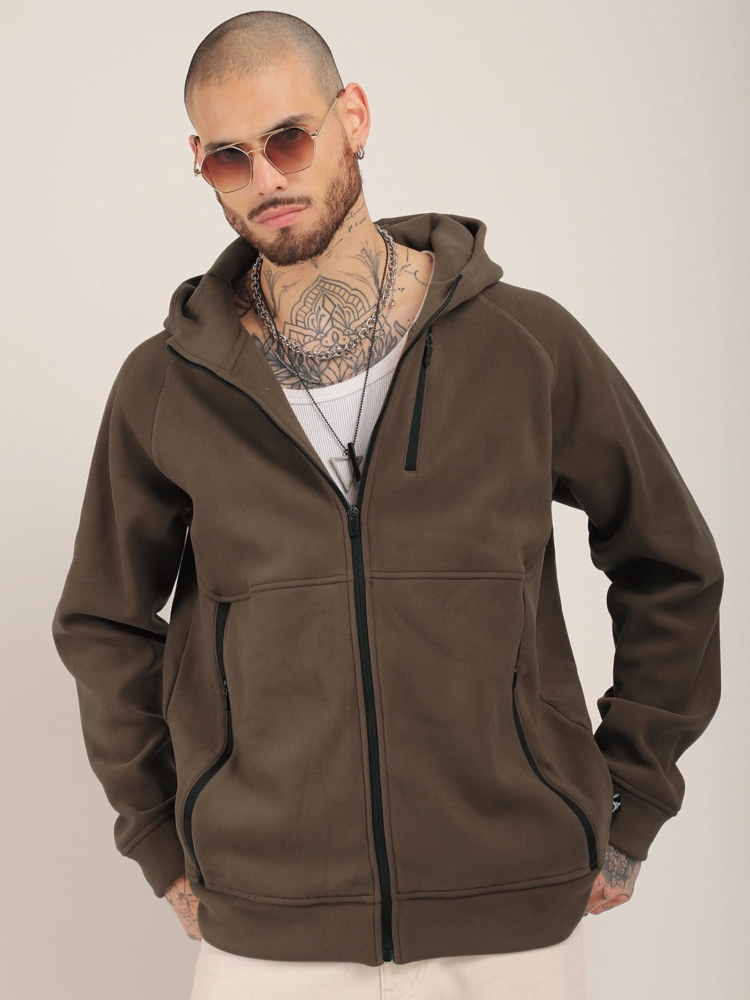 Zipper Hoodie Men