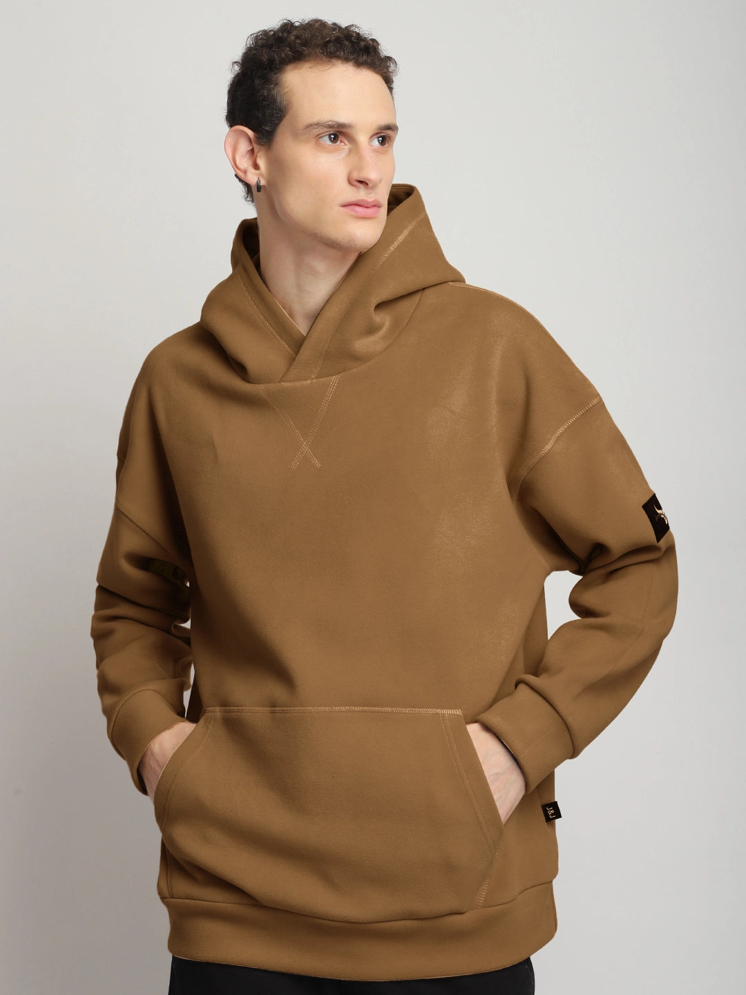 Savoy Brown Oversized Hoodie Stylish Comfortable