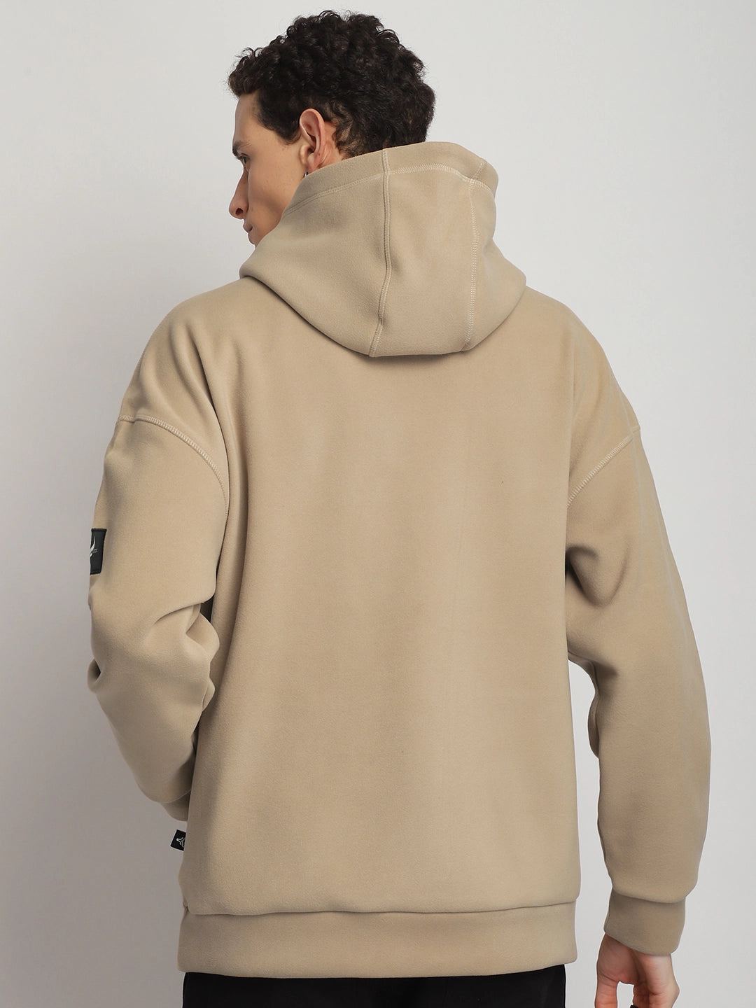 Savoy Streetwear Light Brown Oversized Hoodie