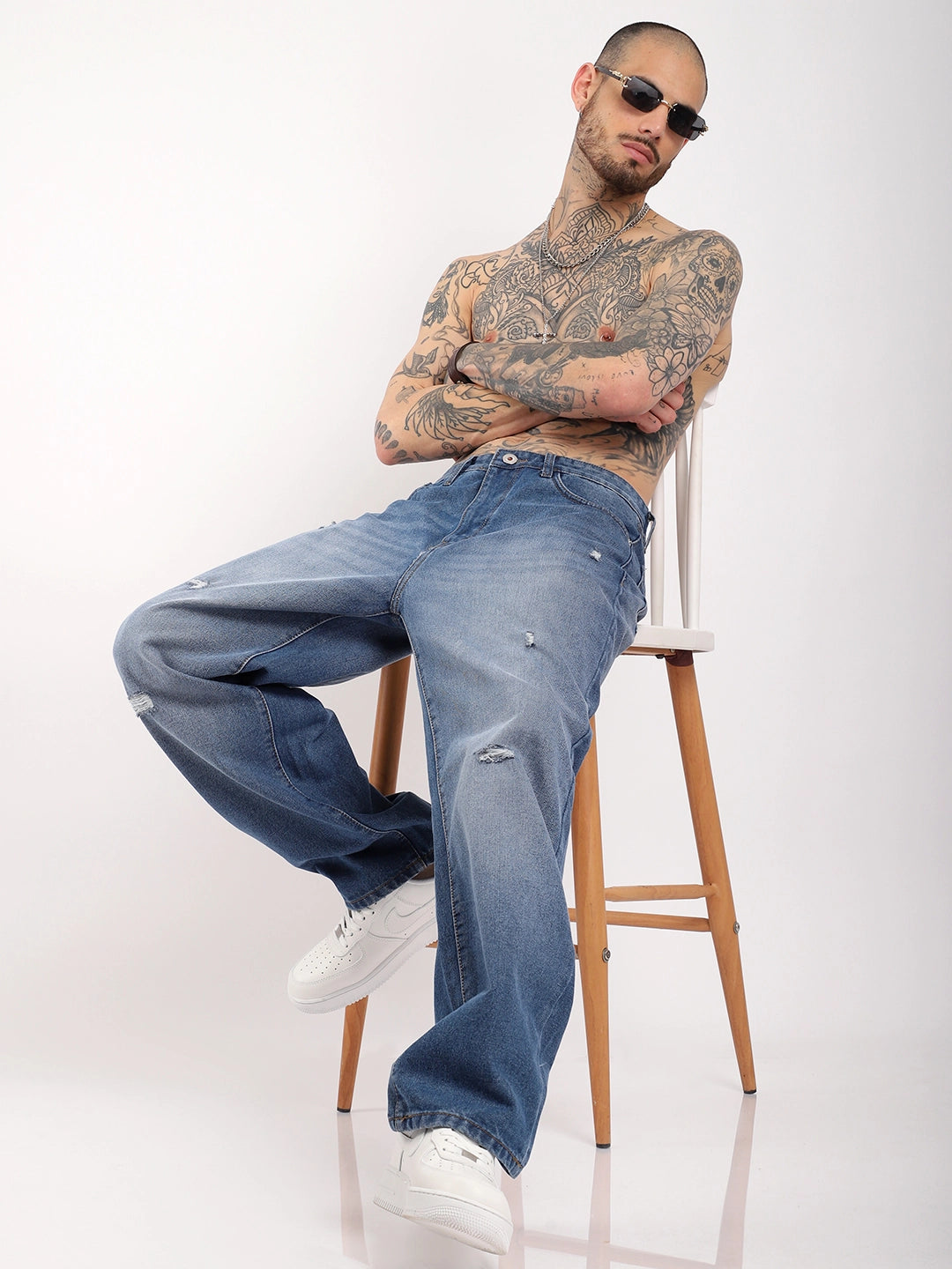 Fusion Boom Light Blue Denim Jeans