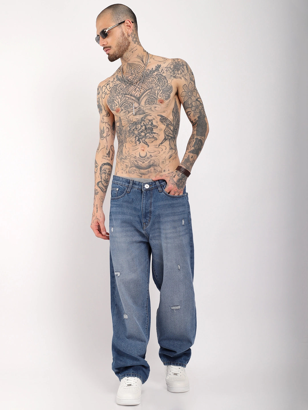 Fusion Boom Light Blue Denim Jeans