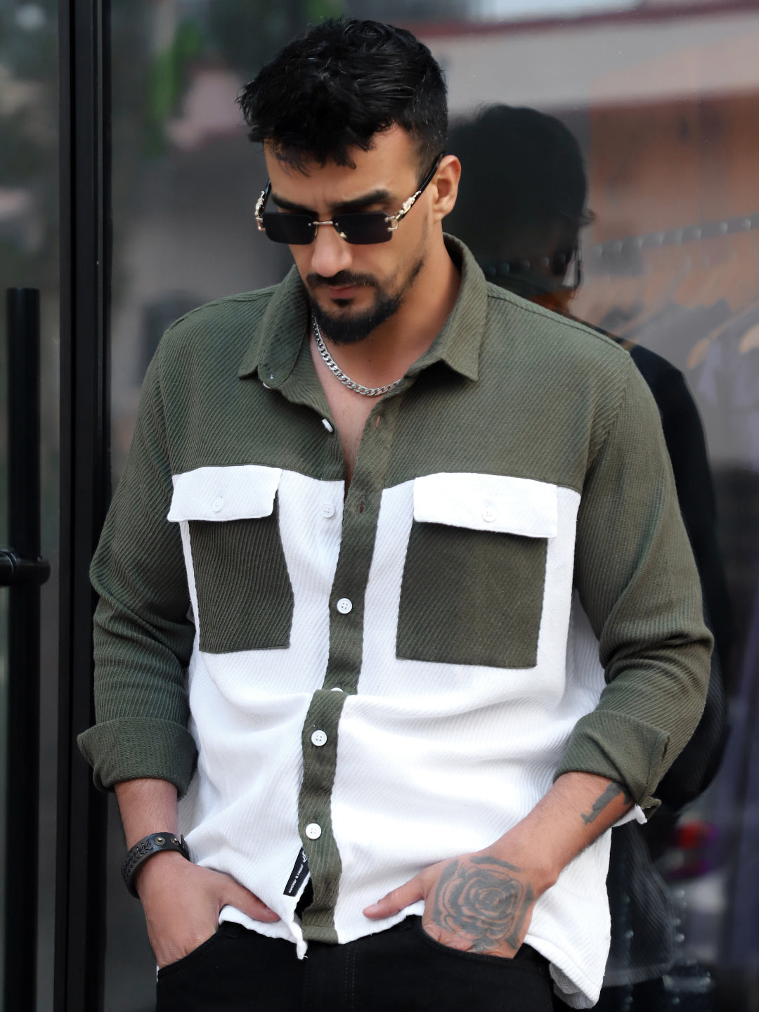 Sandrift White Shacket