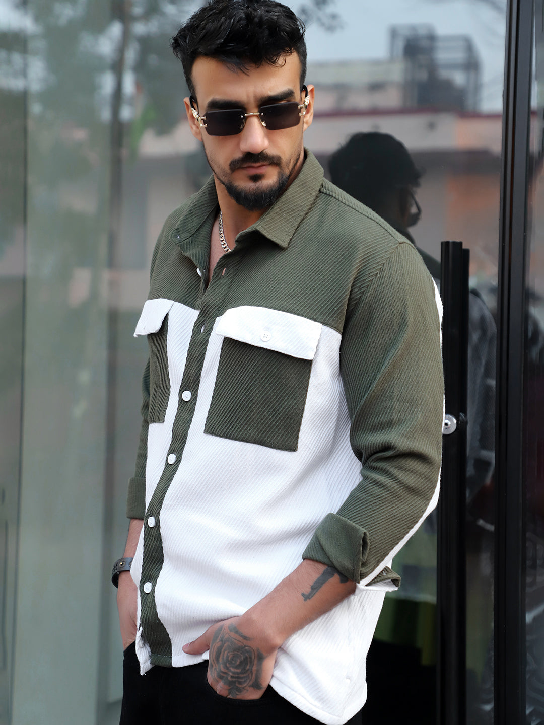 Sandrift White Shacket