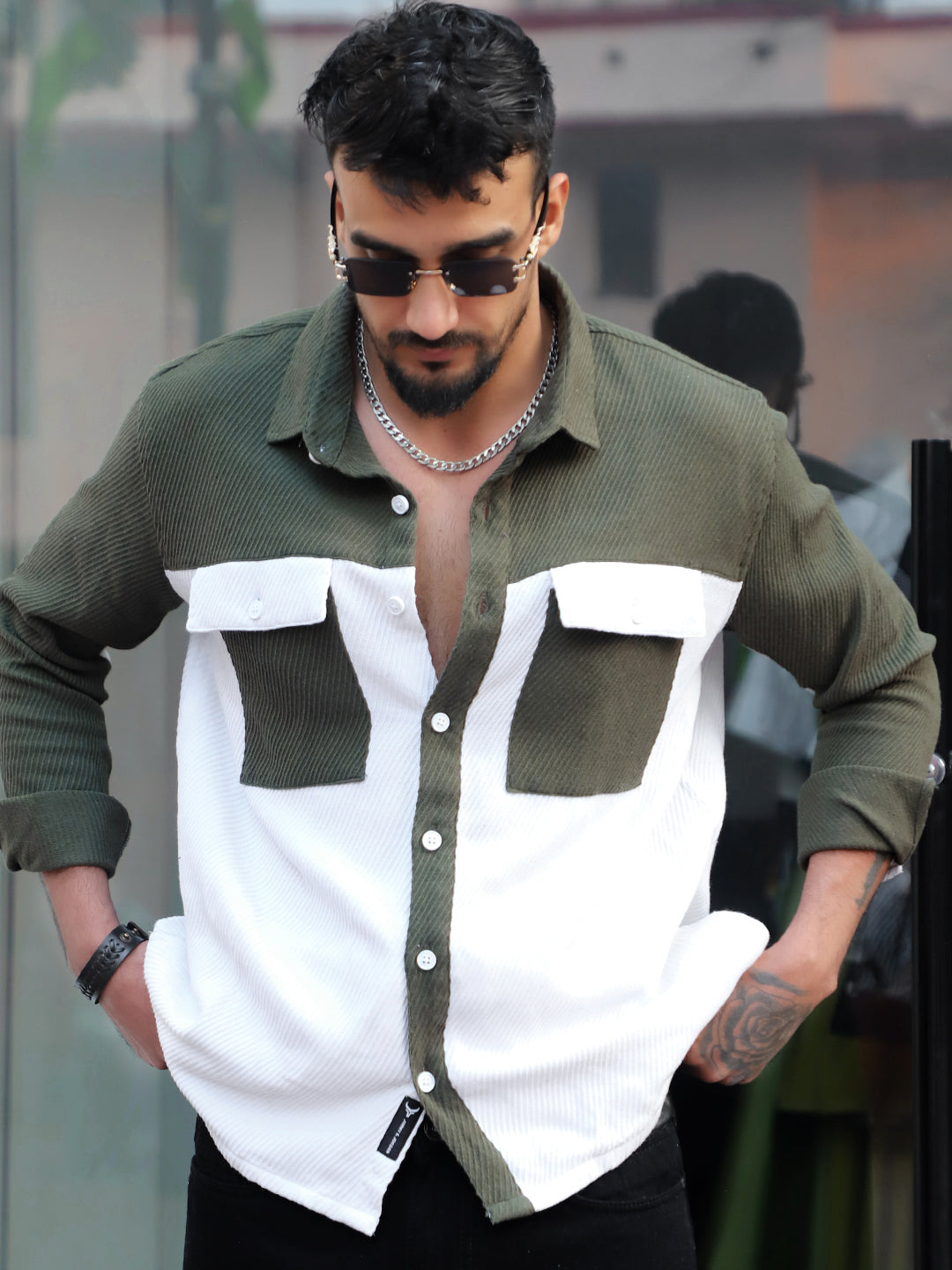 Sandrift White Shacket