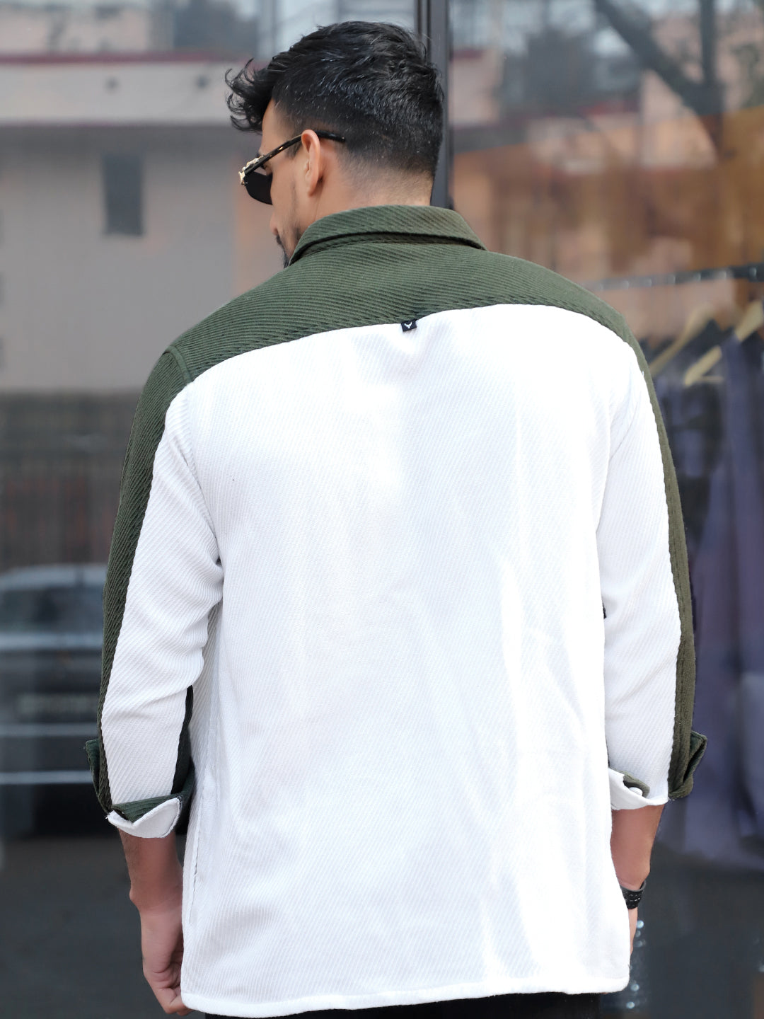 Sandrift White Shacket