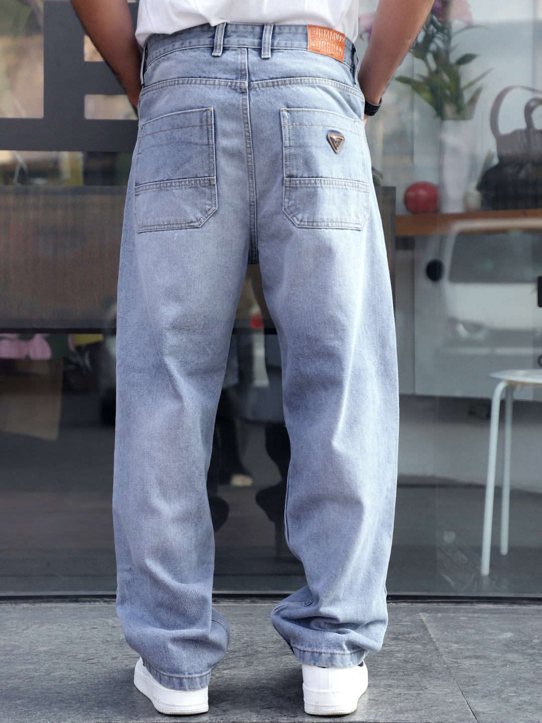 City Core Columbia Blue Baggy Jeans