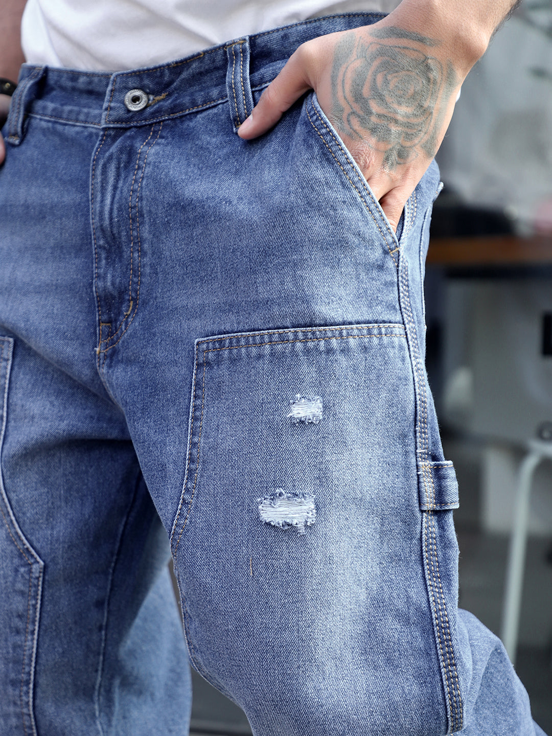 Royal Stitch Blue Denim Jeans