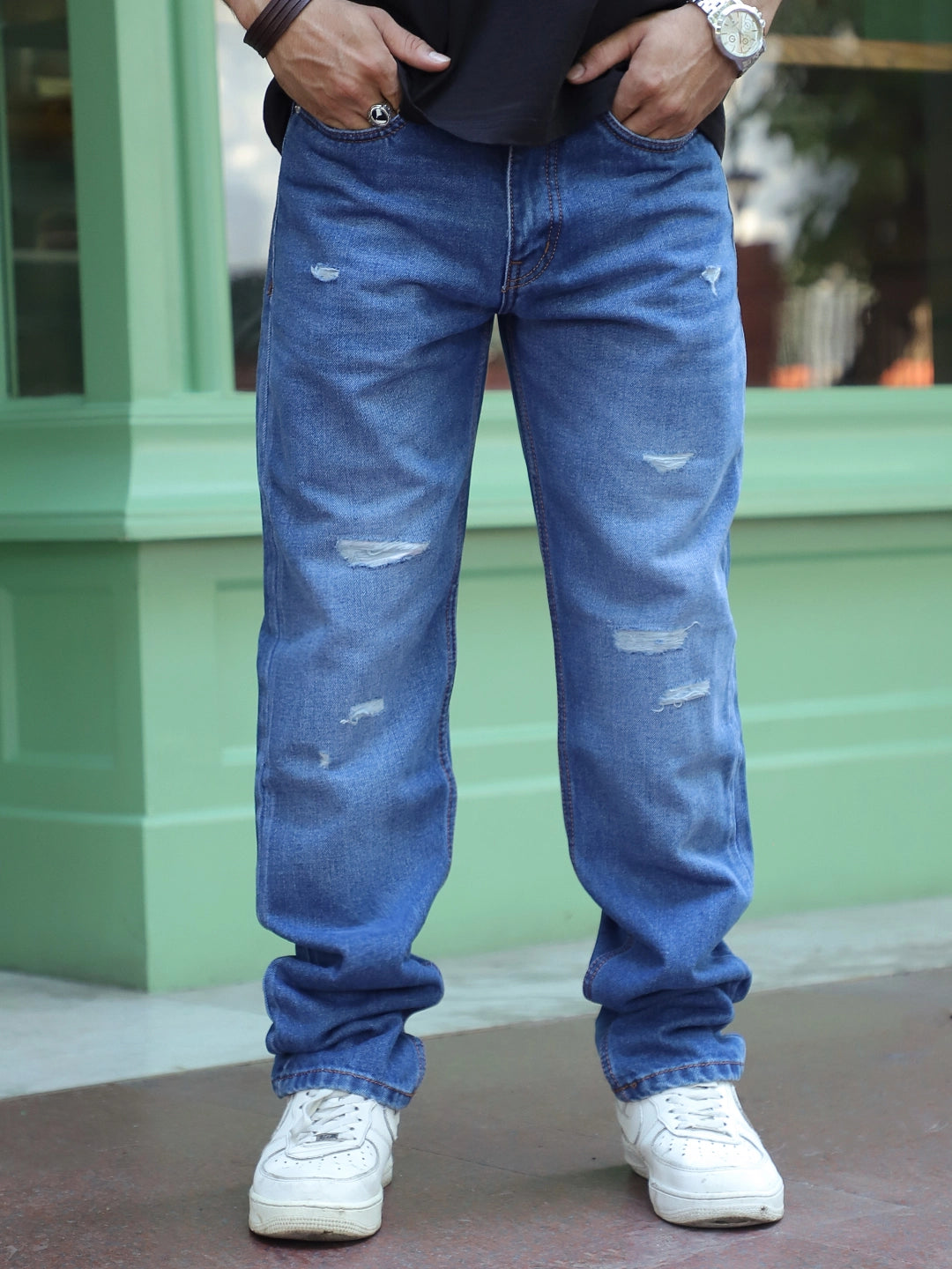 Stitch ford Blue Denim Jeans