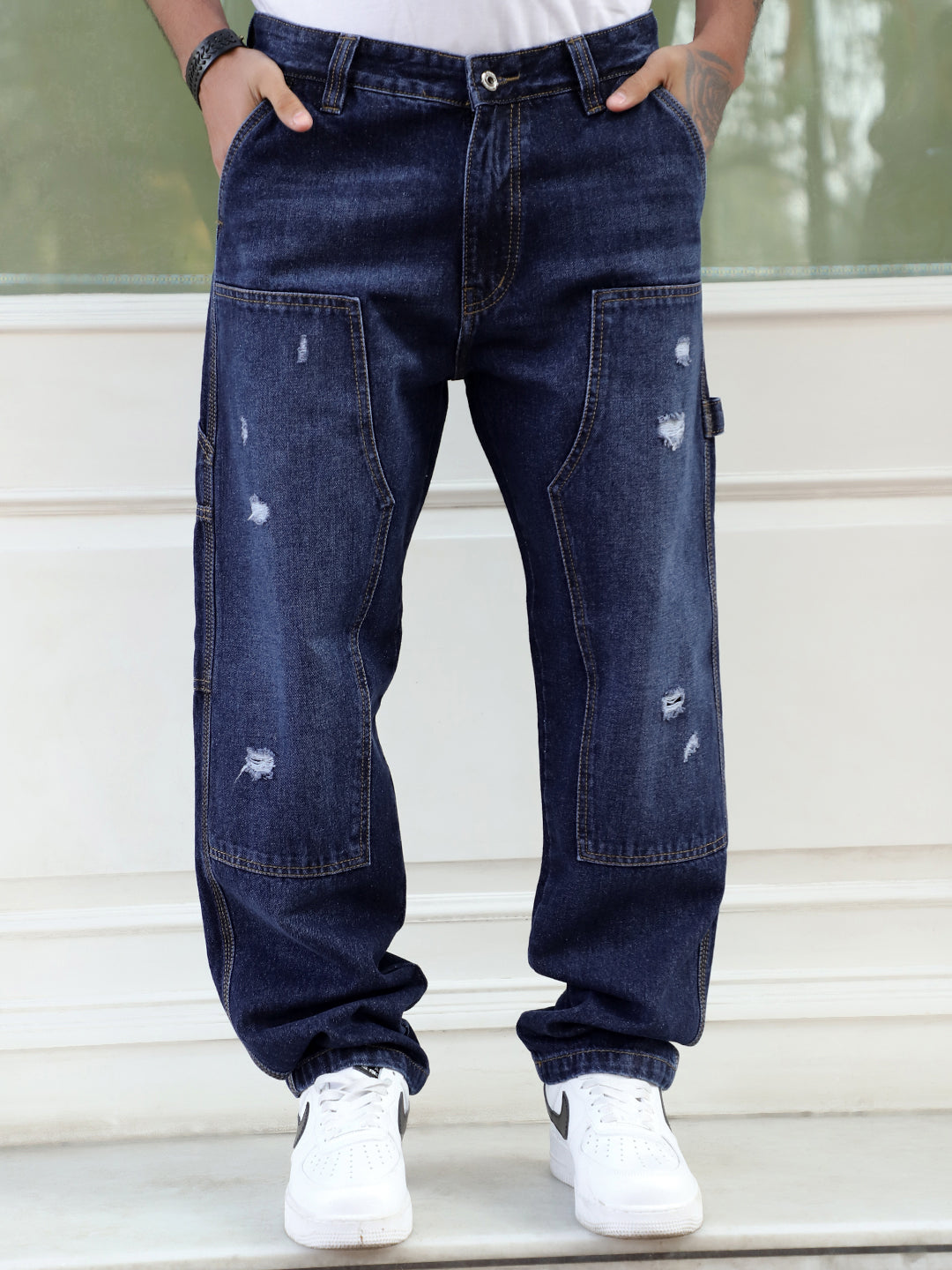 Royal Stitch Dark Blue Denim Jeans