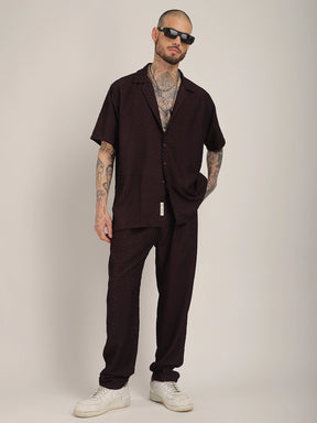 Zharvis Ringer Wine Co-Ord Set