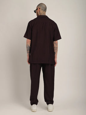 Zharvis Ringer Wine Co-Ord Set