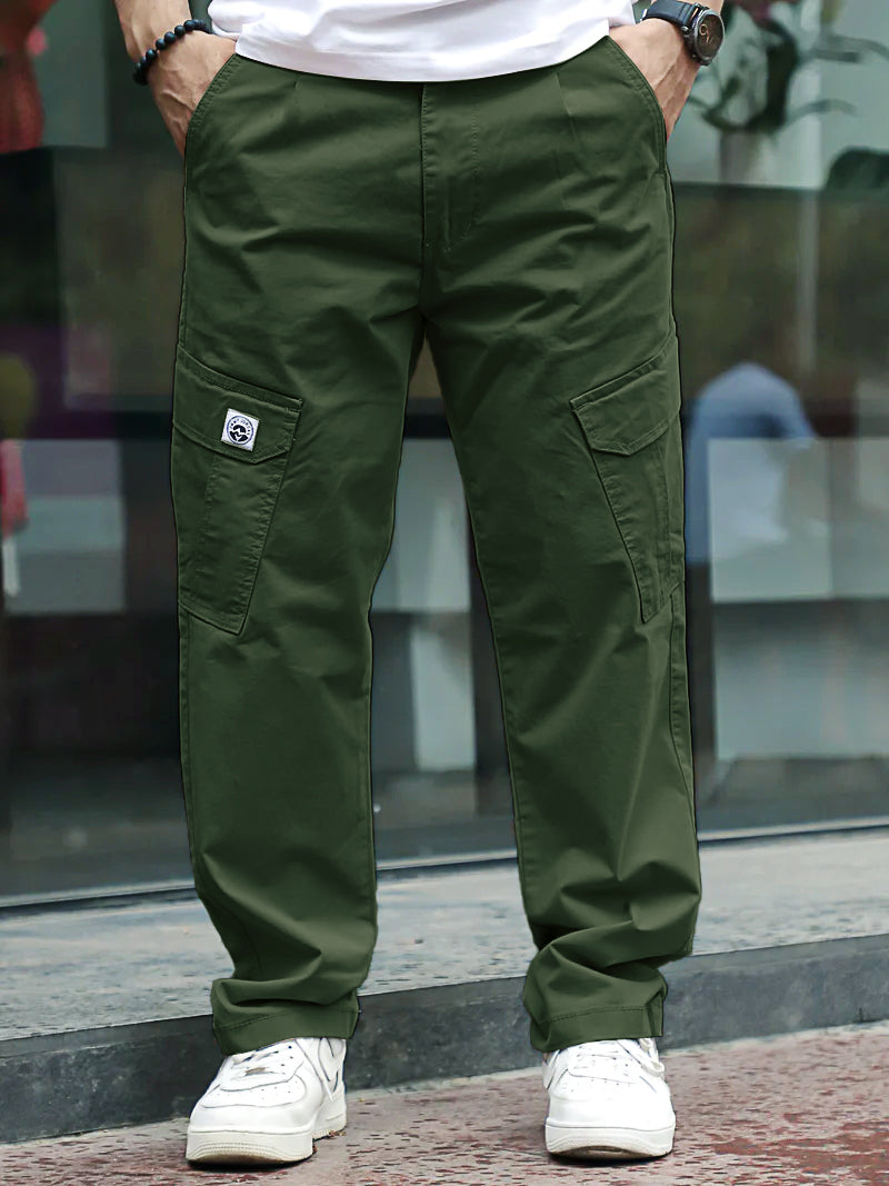 Regal Wears  Olive  Cotton Cargo