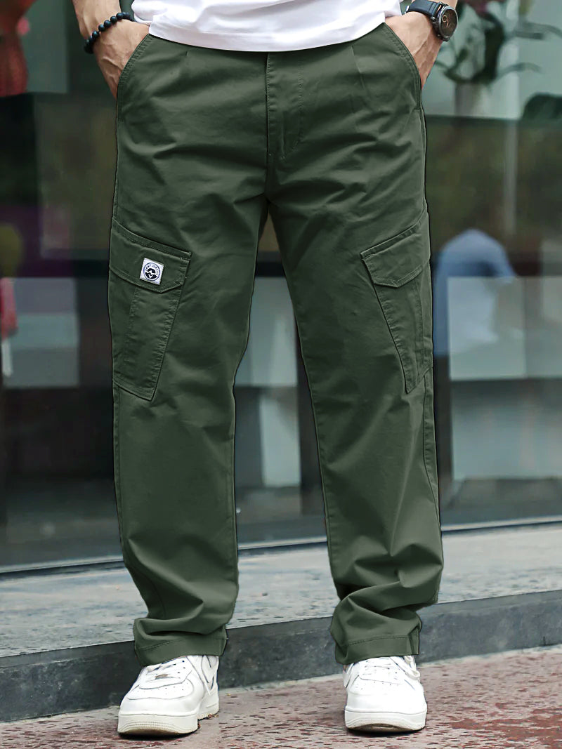 Regal Wears Light Olive Cotton Cargo