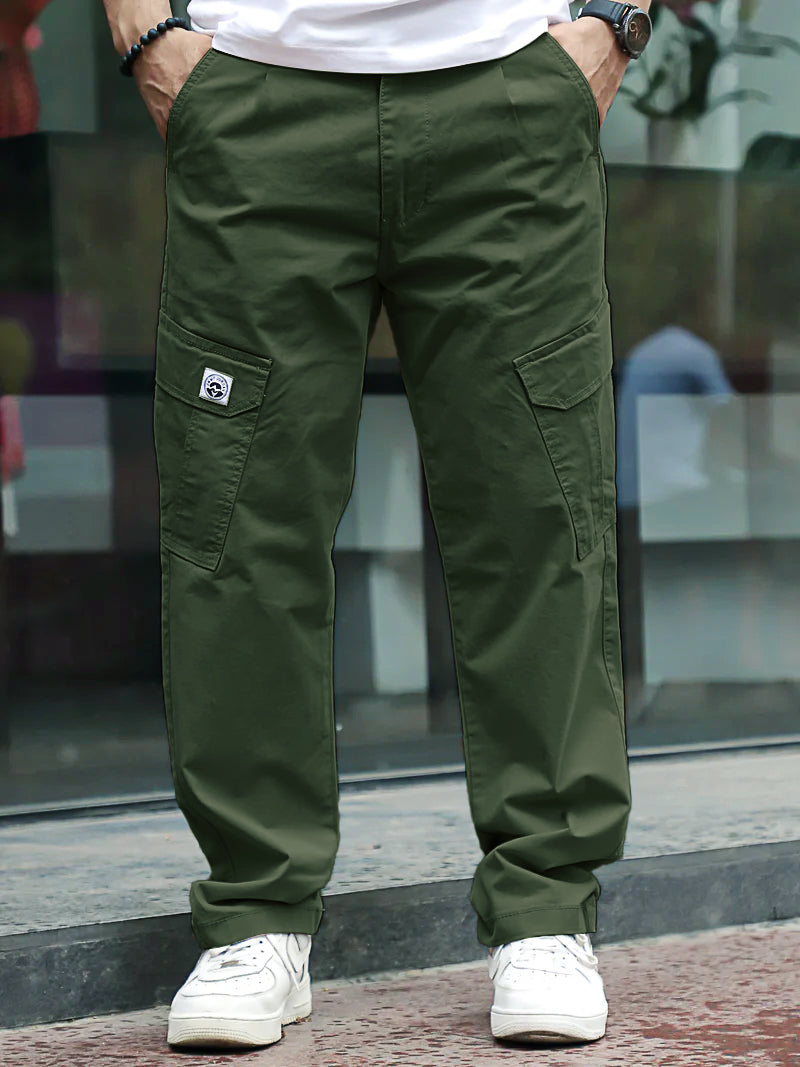 Regal Wears  Olive  Cotton Cargo