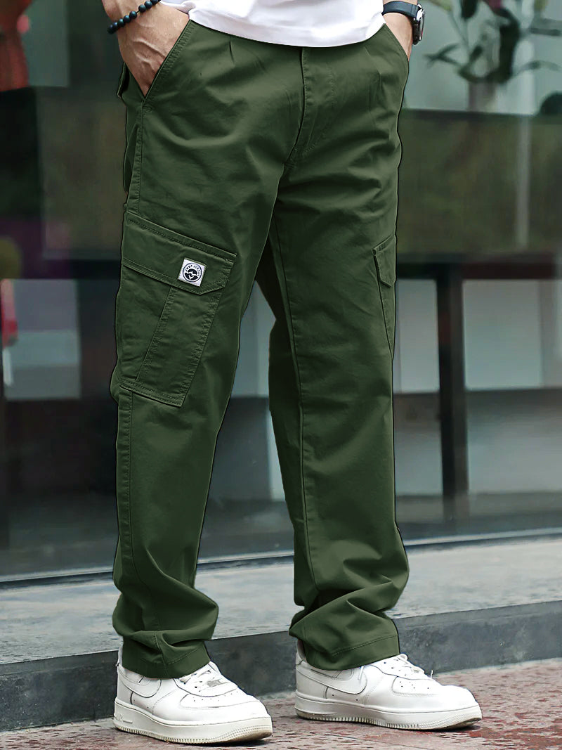 Regal Wears  Olive  Cotton Cargo