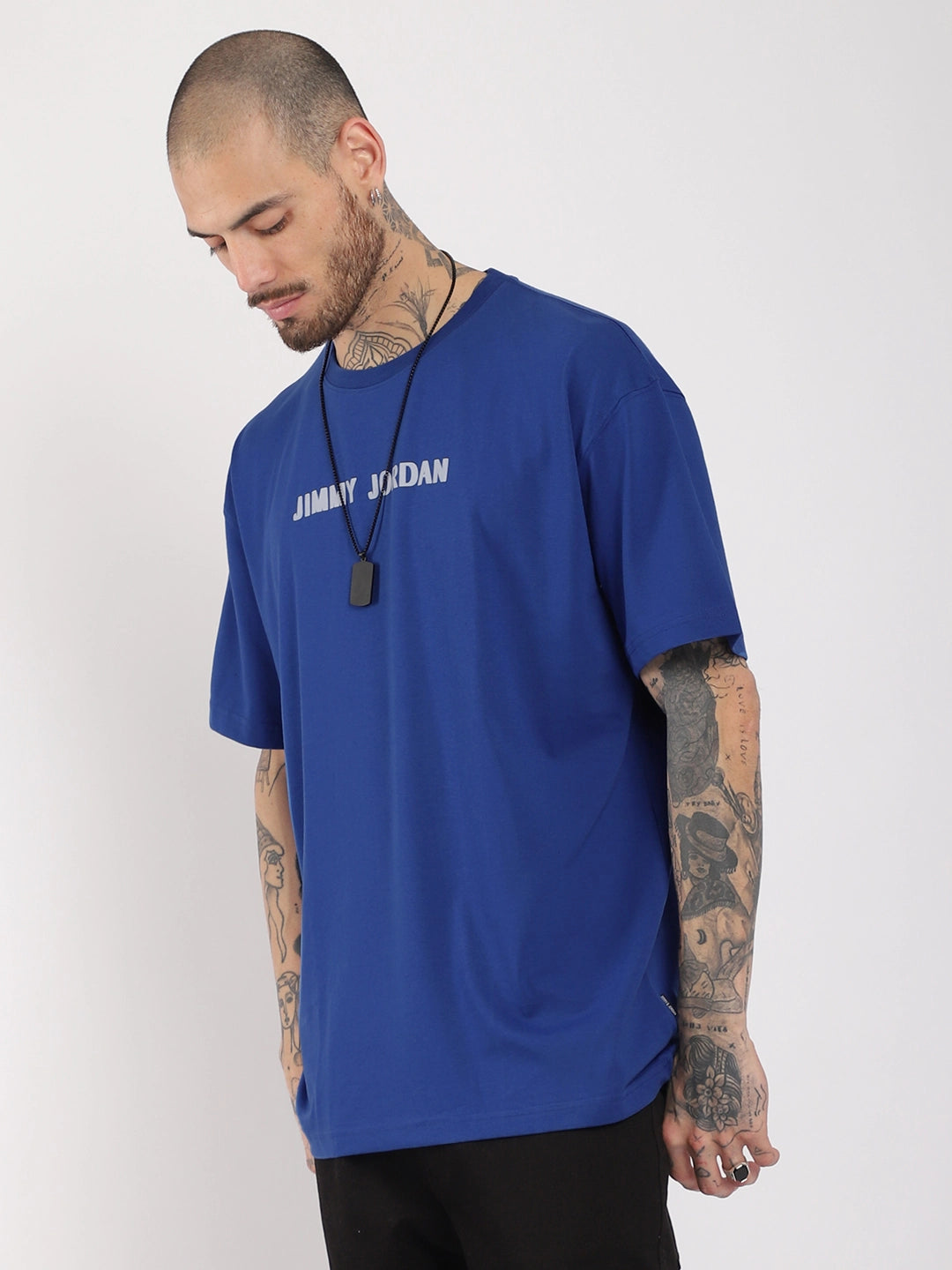 Good Oversized Royal Blue T-Shirt