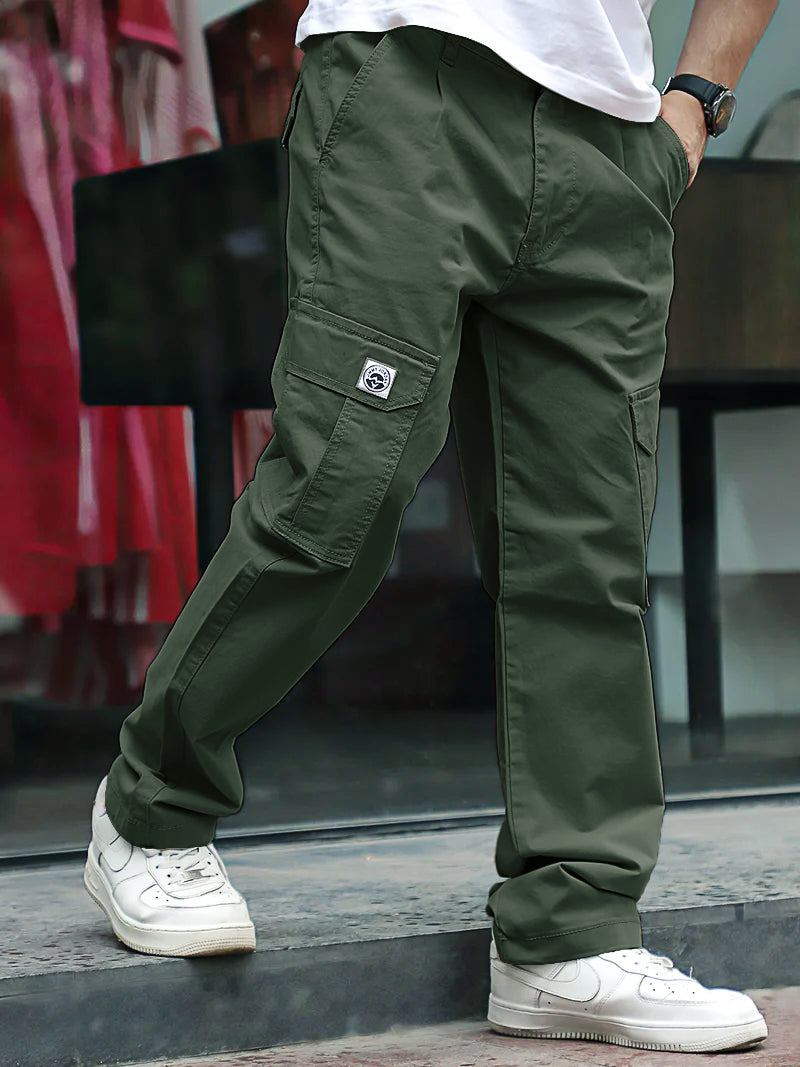 Regal Wears Light Olive Cotton Cargo