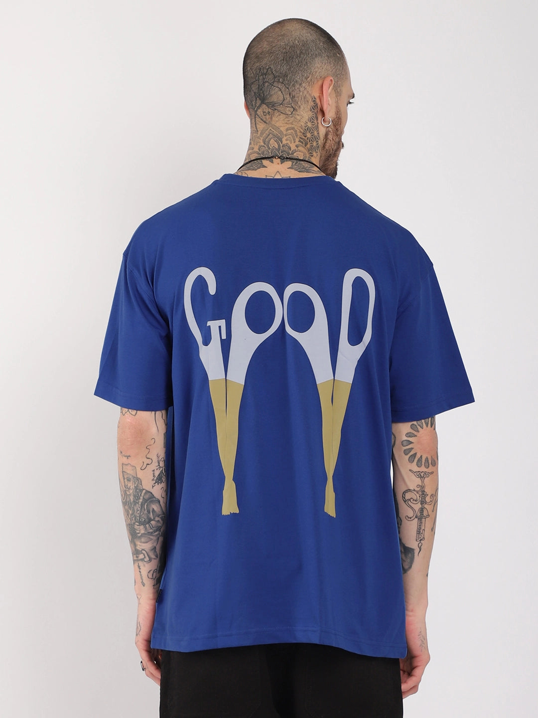 Good Oversized Royal Blue T-Shirt