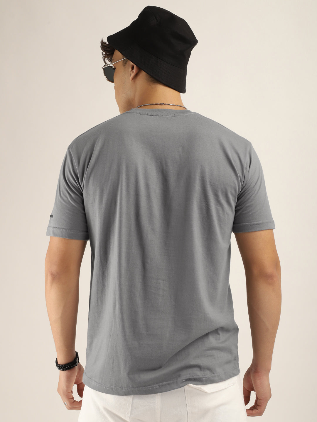 Steel Cotton Slim Fit T-Shirt