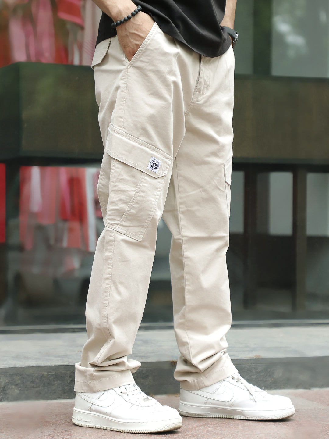 Regal Wears Light Khaki Cotton Cargo