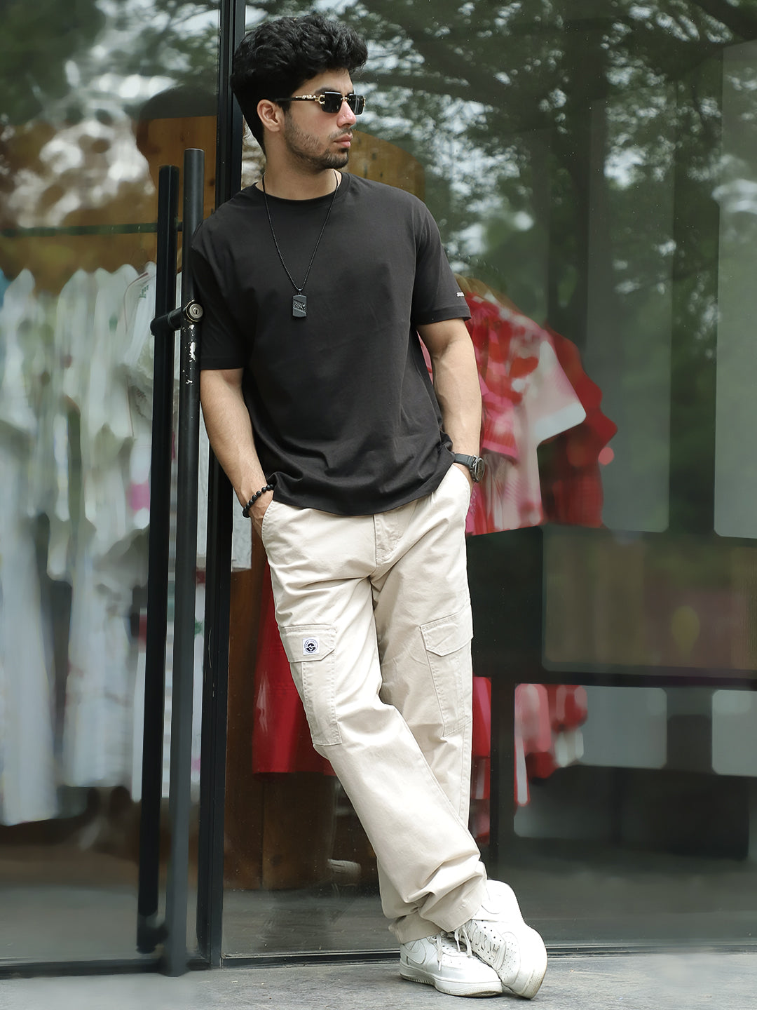 Regal Wears Light Khaki Cotton Cargo