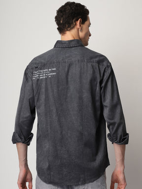 Urban Ivy Sulphur Grey Denim Shirt