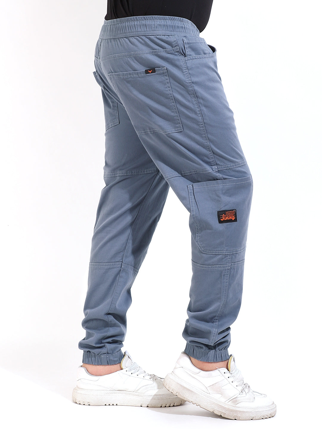 Core Identity cotton cargo trousers | EMPORIO ARMANI Man
