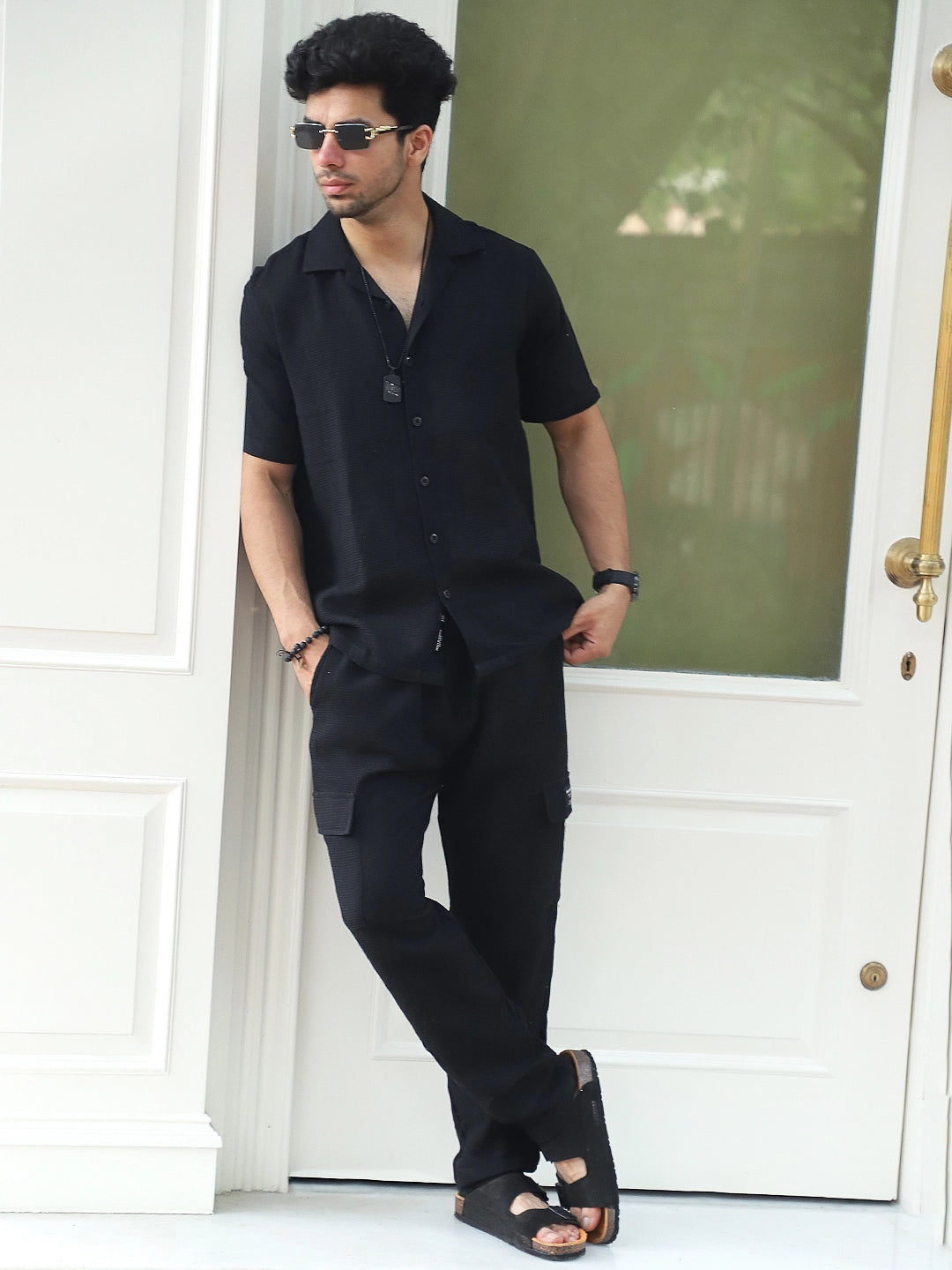 Modern Fit Black Co-Ord Set