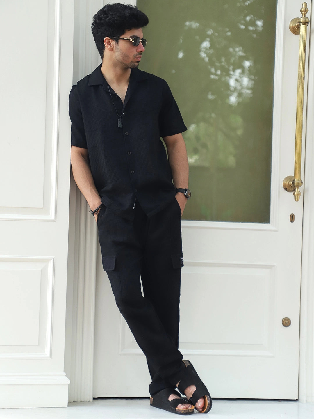 Modern Fit Black Co-Ord Set