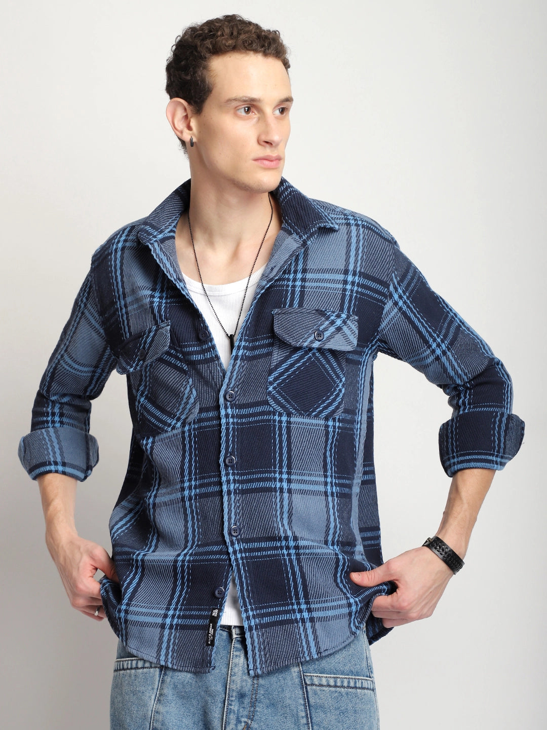 Blue Full Sleeve Shirt