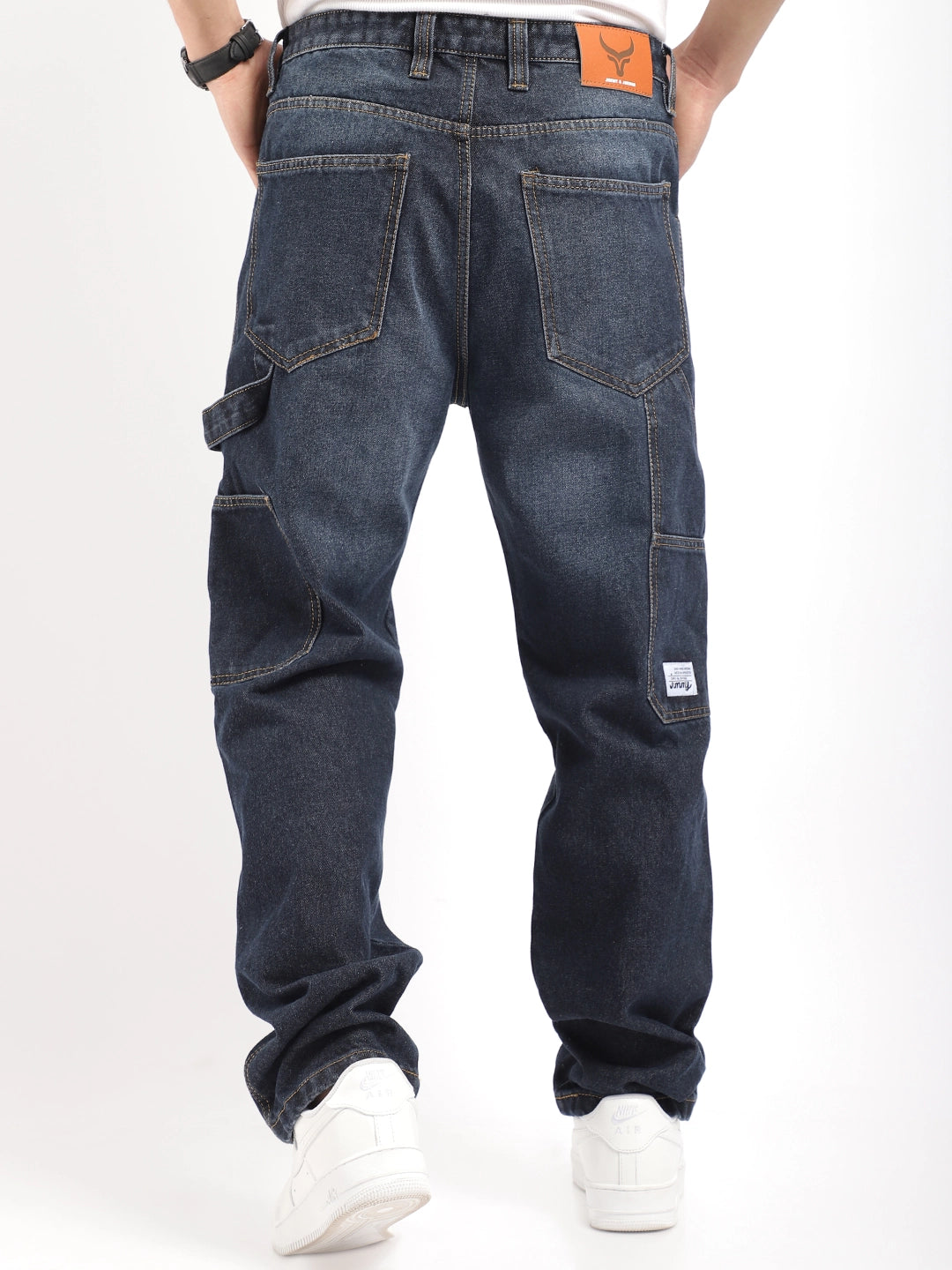 Borough Lane Dark Blue Denim Jeans