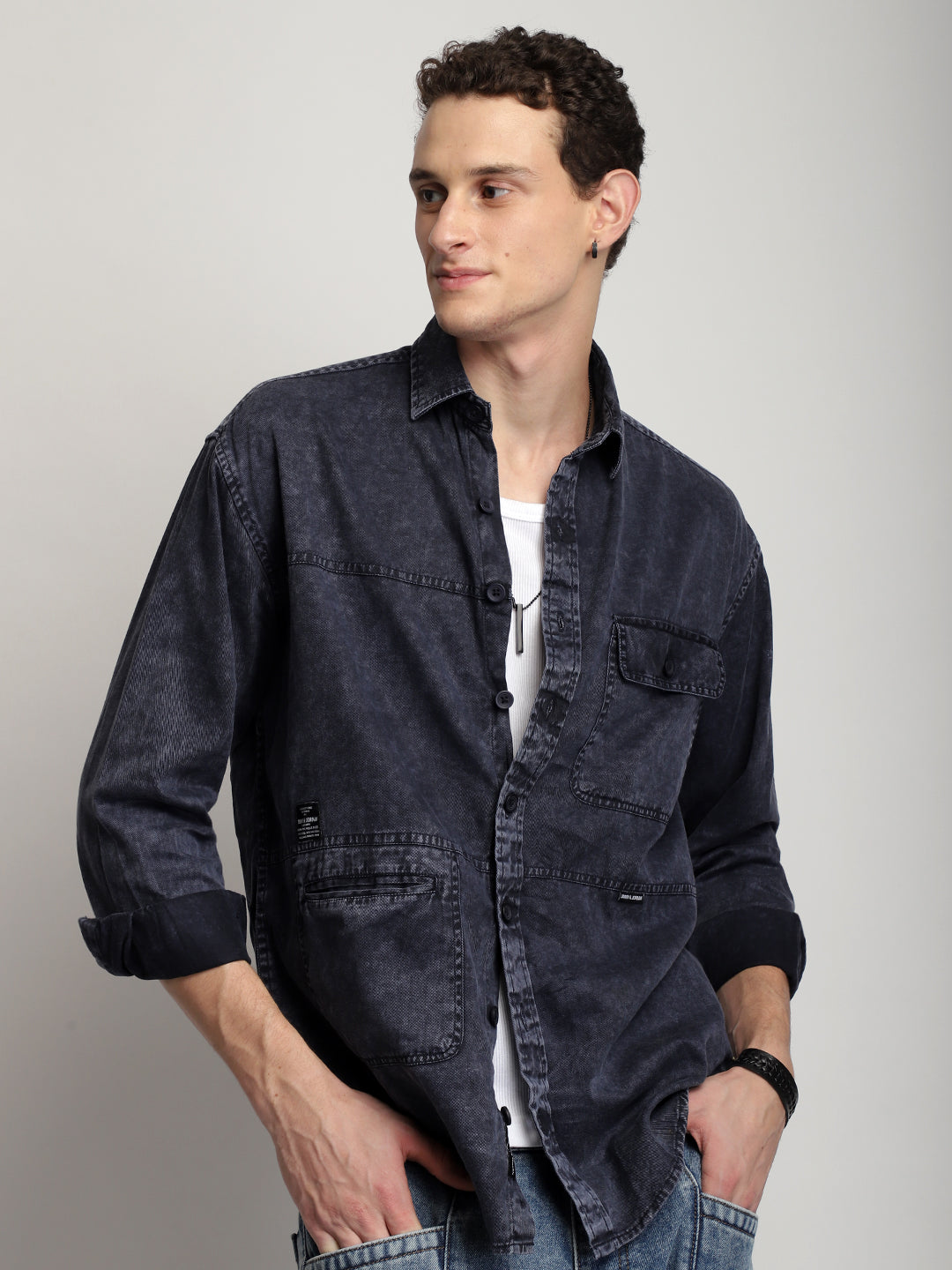 Urban Ivy Sulphur Blue Denim Shirt