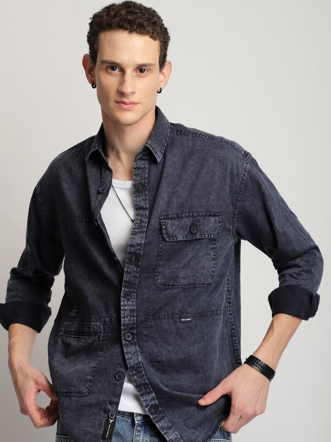 Urban Ivy Sulphur Blue Denim Shirt