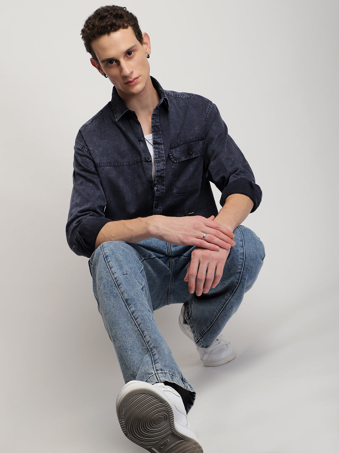 Urban Ivy Sulphur Blue Denim Shirt