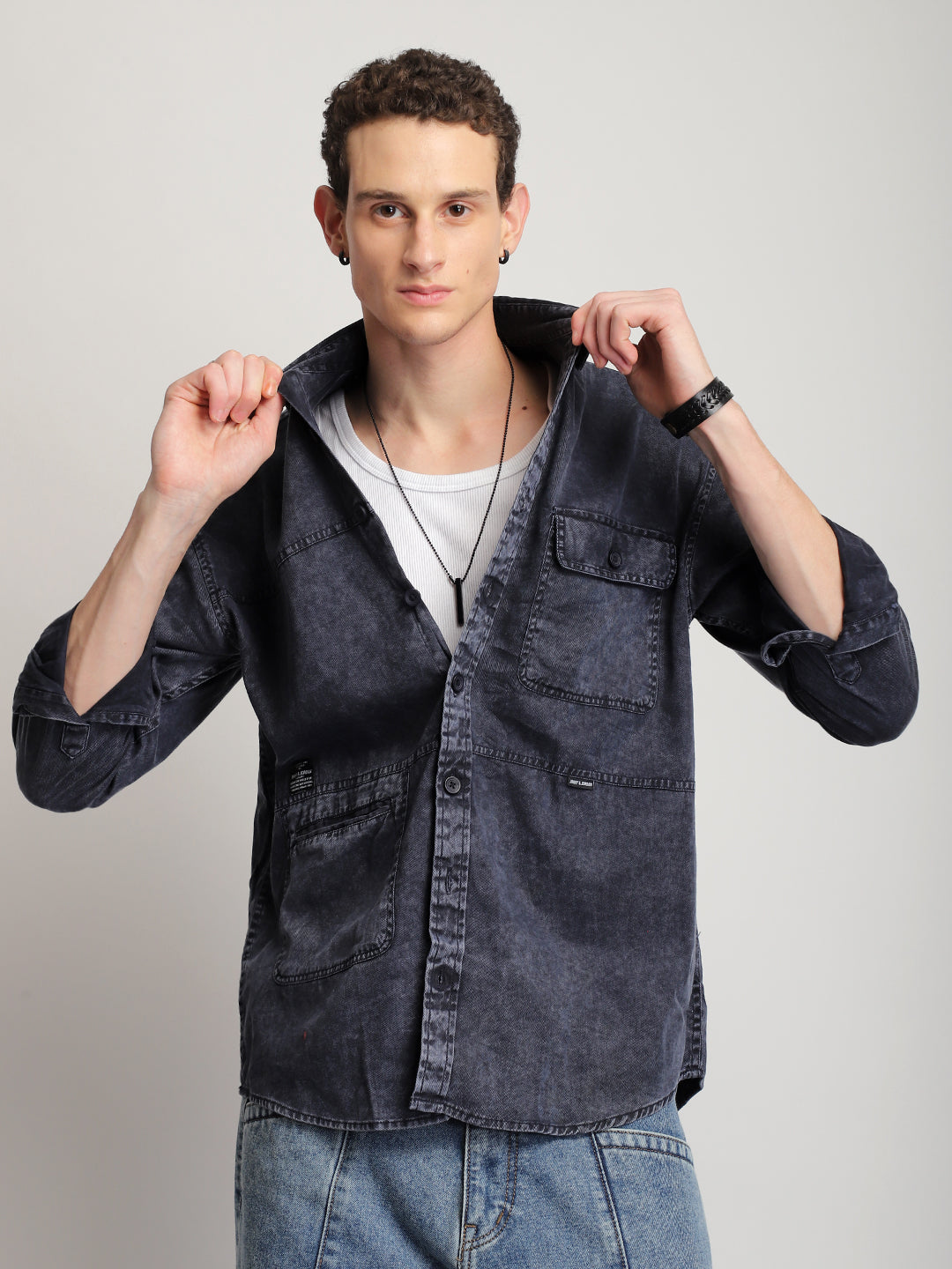 Urban Ivy Sulphur Blue Denim Shirt