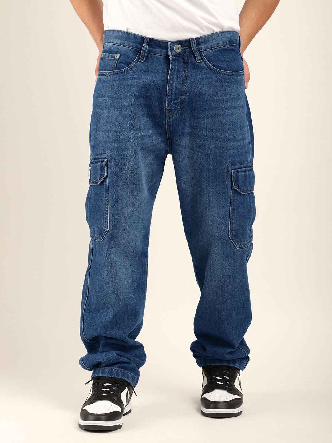 Nightline Violet Blue Denim Cargo