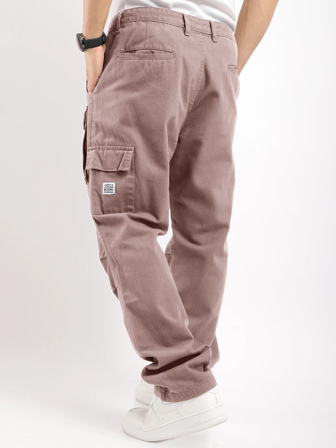 Riverside Rough Pink Cotton Cargo