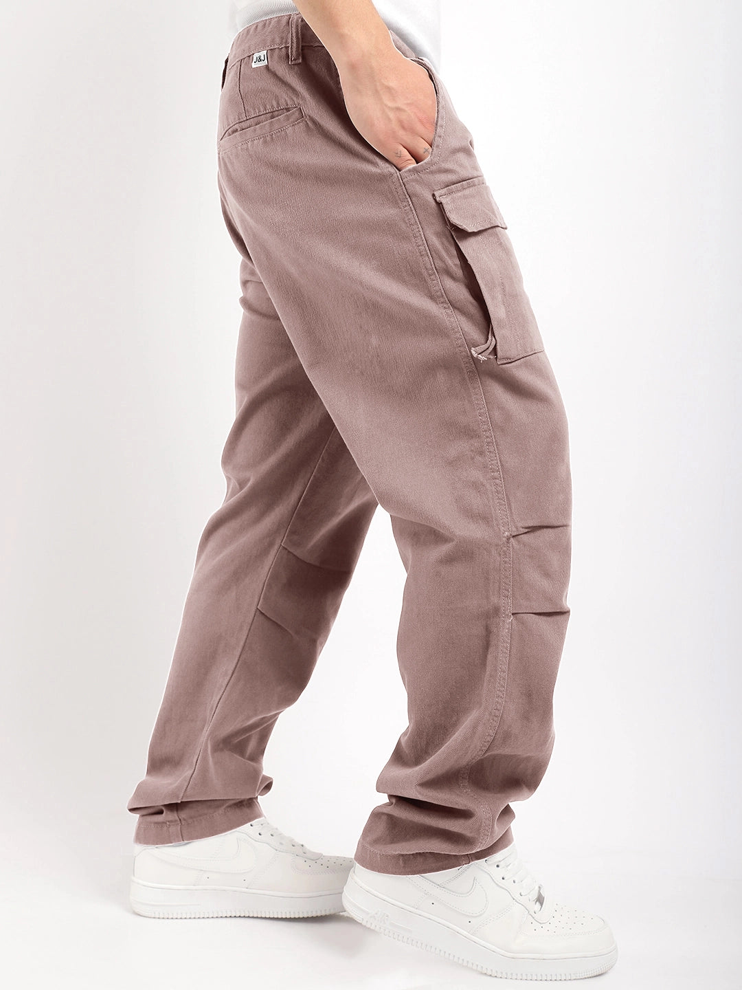 Riverside Rough Pink Cotton Cargo