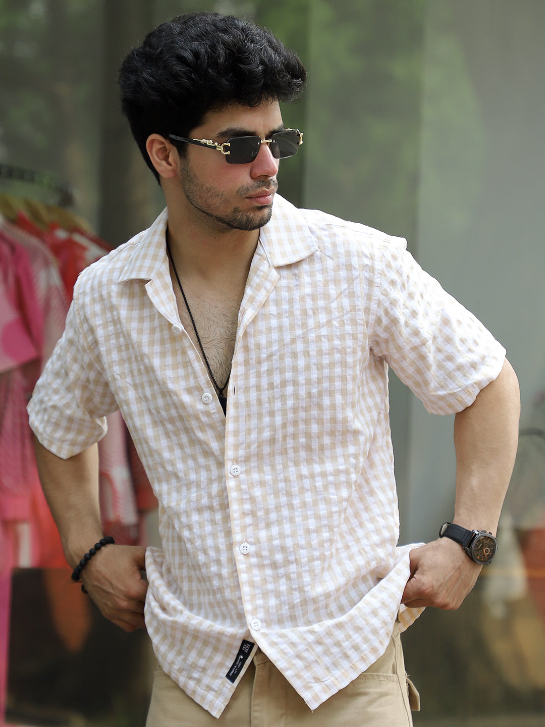 Silvan Stitch Fon Half Sleeve Shirt